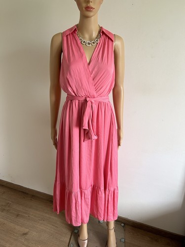 Robe rose longue neuve - robe, mi