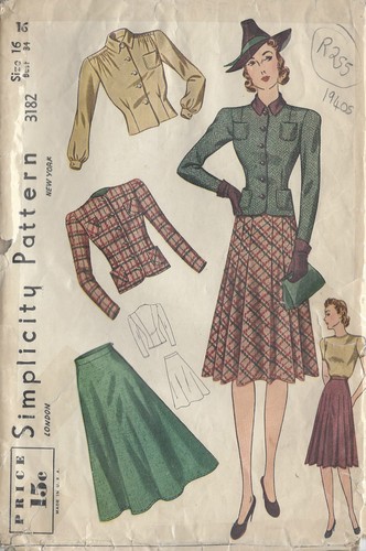 Patron couture vintage - de,