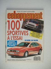 ECHAPPEMENT 240 ALPINE A 310 V6-TOYOTA CELICA GT/4 GrA-100 ESSAIS DE SPORTIVES
