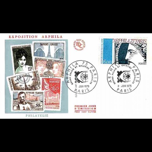 Fdc arphila 75 grand - -, 75,