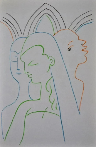 Jean cocteau les trois - jean,