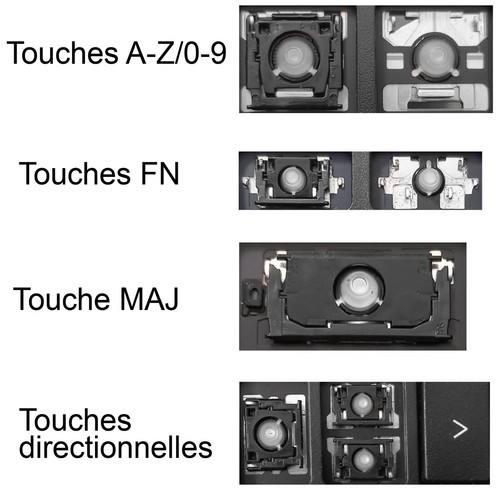Touche clavier français - touche,