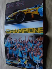 AB Magazine GLOBAL Groupe RENAULT Poster Team et voiture Formule F1  44 pages