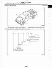 manuel atelier entretien réparation technique maintenance Nissan Navara D40 - Fr