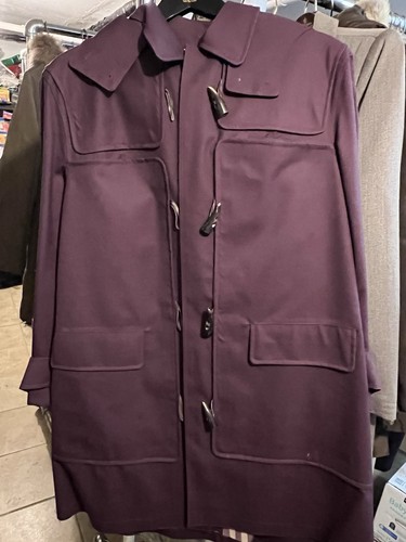 Asprey duffle coat purple - asprey, 46