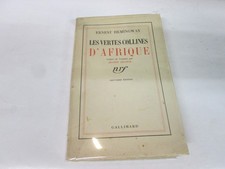 ERNEST HEMINGWAY .. LES VERTES