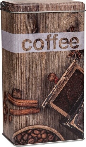 Café métal boîte - , de