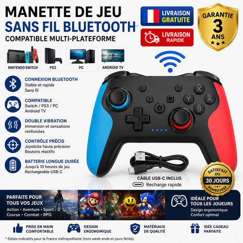 Manette jeu sans - de,
