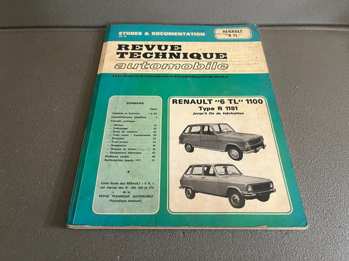 Livre revue technique - revue,