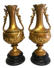 Paire de cassolettes en