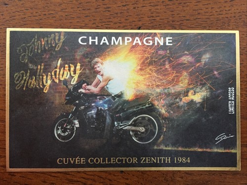 Une étiquette champagne - étiquette, de
