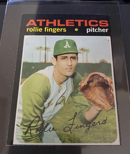 1971 topps rollie fingers - rollie,