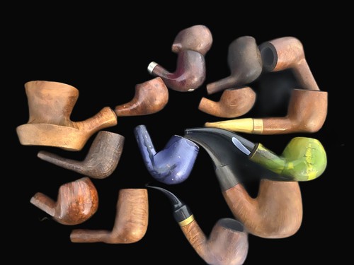 Lot pipes bruyère - lot, 14