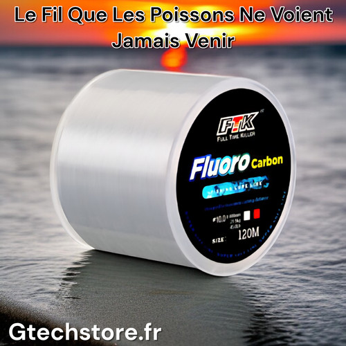 Ligne pêche fluorocarbone - ligne,