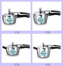 Hawkins Triply Acier Inoxydable Pression Cuisinière, Interne Couvercle Argenté (