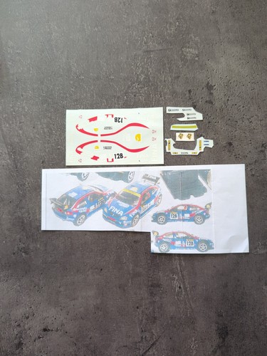 Renault mégane decal 43 - renault, 1/43