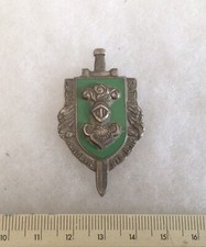 FRANCE ABC ARME BLINDÉE CAVALERIE - insigne  3° Division Blindée en Argent