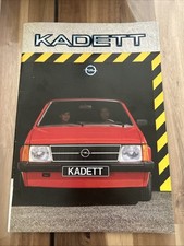 Brochure  Opel Kadett
