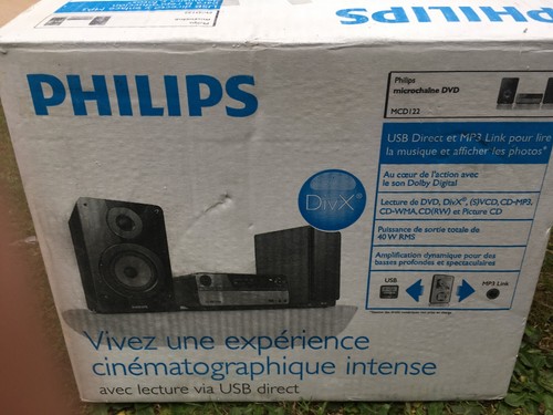 Philips micro chaine mcd 122 - chaine,