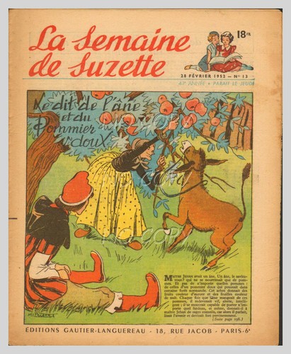 Semaine suzette 1952 - semaine,