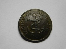 BOUTON MARINE 19ème SIECLE /