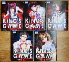 MANGAS KING'S GAME EXTREME SERIE COMPLETE 5 TOMES EO Française Kuriyama