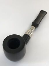 RARE sublime PIPE vintage signée PETERSON’S DUBLIN 606 avec bagues ARGENT MASSIF