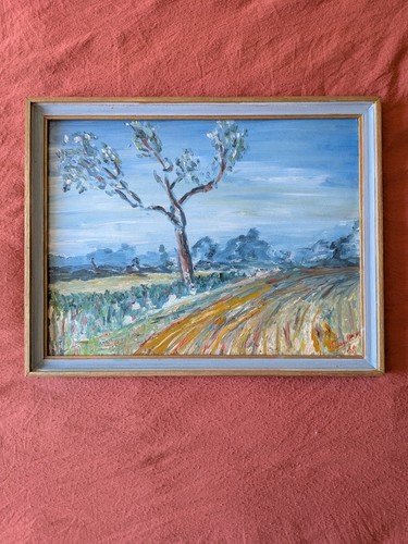 Tableau peinture huile - peinture, À