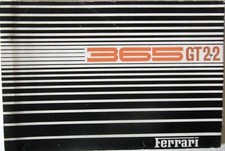 1968 FERRARI 365 GT 2+2 CATALOGUE DE PIECES SPARE PARTS PARTI DI RICAMBIO