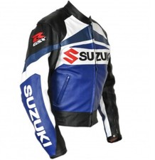 SUZUKI GSXR Veste en Cuir de