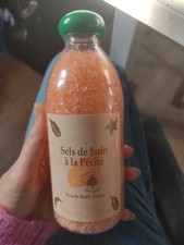 Parfum Pêche Yves Rocher sels De Bain 450g Les Plaisirs Nature vintage rare
