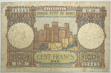MAROC - 100 FRANCS (19.4.1951)