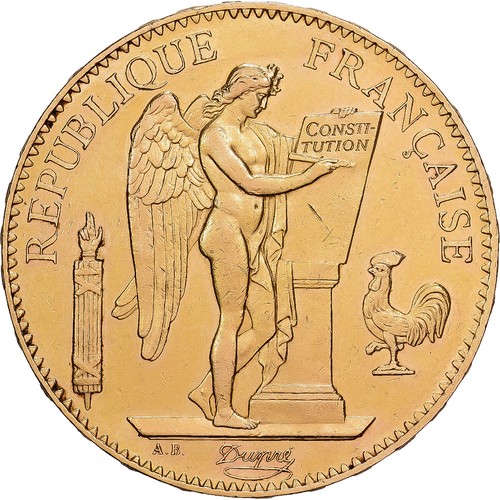 France 100 francs génie - france,,