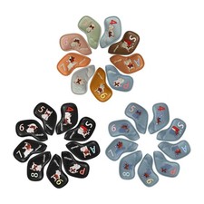 Lot de 9 couvre-têtes de club