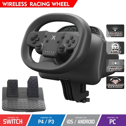 Wireless gaming steering - wireless, wheel