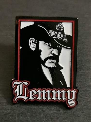 Motorhead lemmy pin badge - pin,