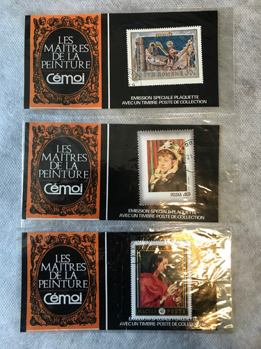 Lot timbres collection les - lot,