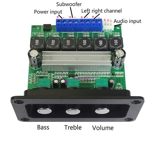 50w 100w tpa3116d2 - 2×50w+100w, power