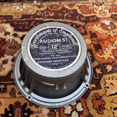 Vintage 1960s goodmans audiom - vintage,