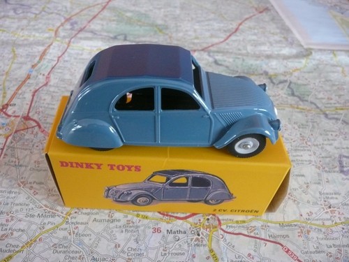 Citroën bleue dinky - 2,