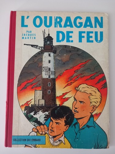 Lefranc ouragan de feu - bd.,
