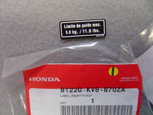 Sticker porte bagage type - , 2