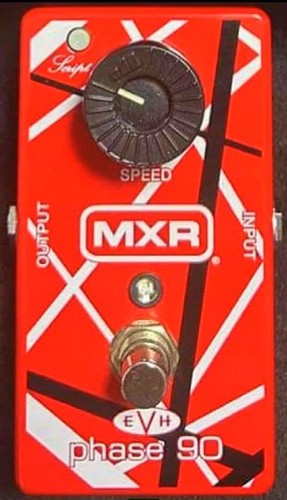 Pédale effet mxr evh - pédale, phase