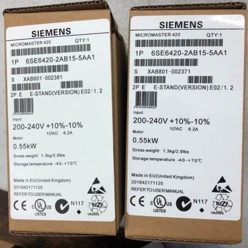 New siemens micromaster420 - new,