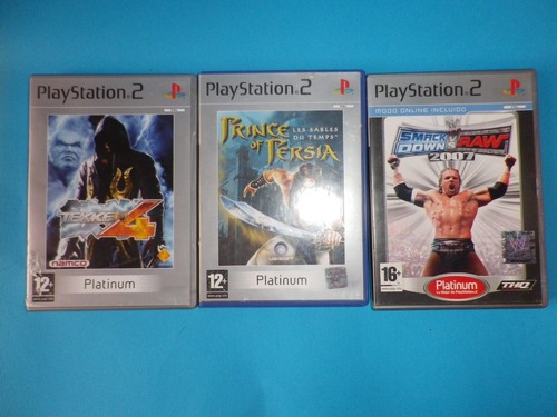 Lot jeux ps2 - de, platinum
