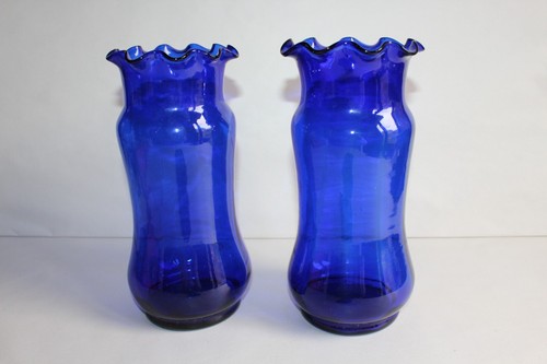 Paire vases anciens en - de,