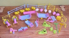 Lot de jouets de la ferme vintage années 80s