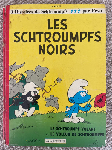 Les schtroumpf noirs - les,