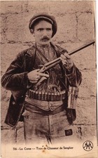 CORSE CORSICA -- Type de Chasseur de Sanglier