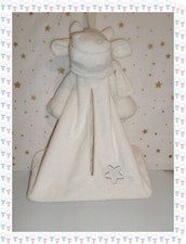 ① - Doudou Peluche Range Pyjama Couches Vache Lola Blanche Noukies Noukie's